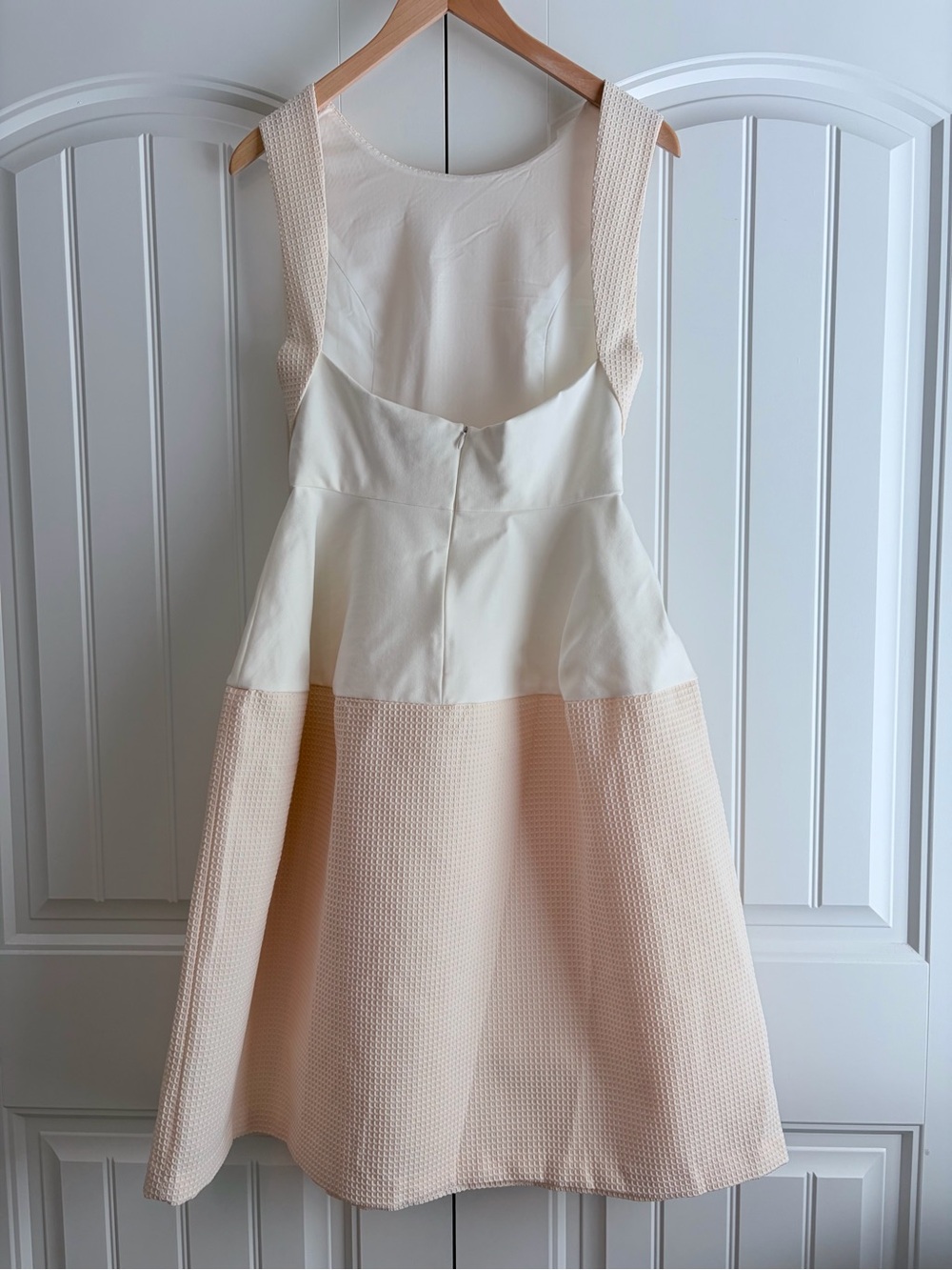 Elliatt Perception Low Back Midi Dress Off White Back Zip Women's Size M - Picture 8 of 15
